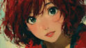 make anime drawing with anime art style character