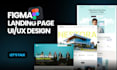 responsive website landing page uiux design in 24 hours