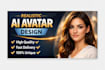 design a professional ai avatar image