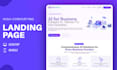 design or redesign a landing page in figma