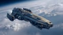 draw high quality spaceship concept