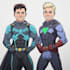 illustrate superhero character art