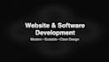 develop websites and software applications end to end
