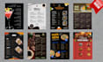 design modern restaurant menu, menu board, food flyer, digital menu