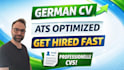 create a modern ats optimized resume for germany