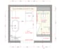 do bathroom interior design layout plans 2d 3d rendering