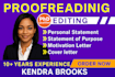 quickly edit, proofread personal statement common app mba master admission essay