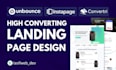 create landing page using unbounce, instapage, convertri