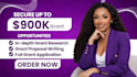 do grant proposal, grant writing, business plan, grant research and application
