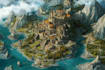 create a jaw dropping fantasy, board game, or dnd map