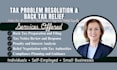 be solving tax problems, fix back taxes, negotiate relief solutions as CPA