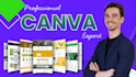 canva landing page, canva website, landing page, canva website design