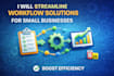 streamline workflow solutions for small businesses