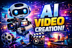 create ai  videos with script and voiceover