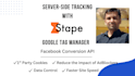 set up meta conversion API server side tracking with GTM and stape
