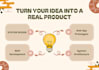 convert your idea into system design, database schema, working mvp and prototype