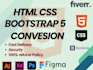 do website development as full stack web developer, PHP, HTML CSS and react