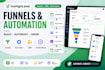 build gohighlevel funnels, landing pages and automation