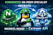 migrate your ingress nginx to kubernetes gateway API