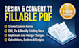 design or convert documents to editable fillable PDF forms