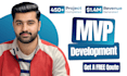 mvp mobile app development flutter app react native app, web app creation
