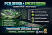 design schematic and pcb design in easyeda kicad altium