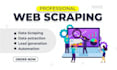 web scraping and data scraping using python