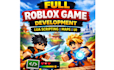 create a full roblox game with custom lua scripting, maps, and UI