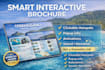 design an interactive HTML brochure with narration and mobile support