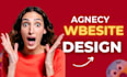 do agency website, landing page