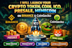 launch your crypto token, coin, ico, presale, memecoin on binance, coingecko