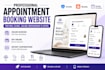create appointment booking website for spa, clinic, salon, restaurant and hotel