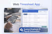 develop a secure web timesheet app using asp net and sql server