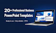provide 20 professional powerpoint presentation templates