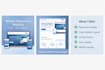 create a responsive landing page in HTML CSS and javascript