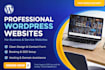 create a wordpress website for service businesses