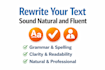 rewrite your content and review it manually