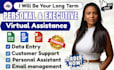 be your personal executive virtual assistant and admin support for business