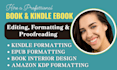 format your book for KDP, print, and epub with professional interior design