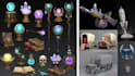 create 2d 3d game assets, game ui weapons game model props icon game environment