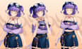 design live2d model, vtuber model, live2d rigging, 3d vtuber model, vtuber rig