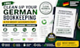 clean up your german bookkeeping and fix messy accounts and catch up fast