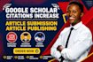 increase backdate google scholar citations writing publishing research article