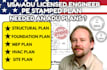 adu permit drawings, deck permit plan, house building permit, garage conversion
