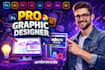 create graphic design of any kind you need