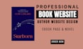 build author website, book author, landing pages, wordpress website