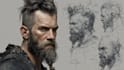 draw a realistic character concept art