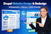 design or redesign a professional drupal website