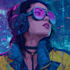 a make a cyberpunk illustration