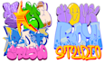 creat graffiti throw up, graffiti style for you